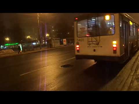 Видео: Троллейбус Санкт-Петербурга 7-39: ВМЗ-5298-20 б.5401 по №13 (28.01.17)