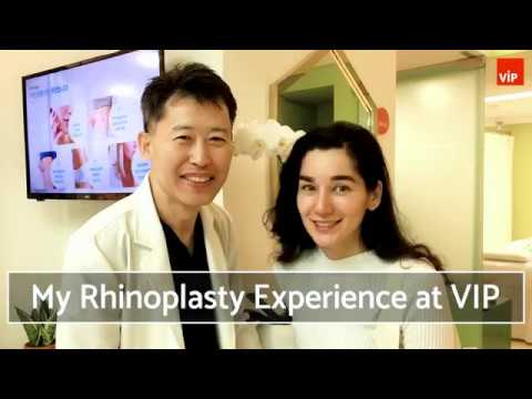 Видео: Опыт и отзыв на ринопластику в клинике VIP в Корее