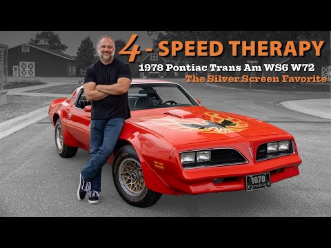 Видео: 4-СКОРОСТНАЯ ТЕРАПИЯ! Pontiac Trans Am WS6 W72 1978 года – любимец публики на большом экране