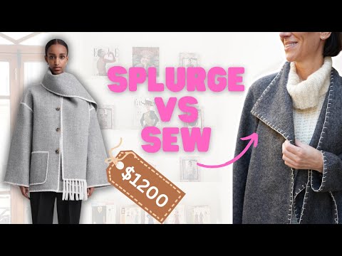 Видео: Пальто Toteme за 1200 долларов от SEWING Inspo