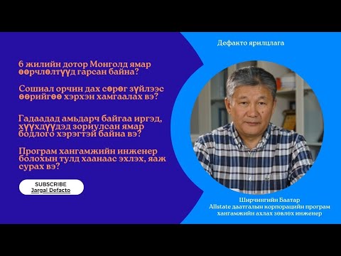Видео: Ширчингийн Баатар (Baatar Shirchin )
