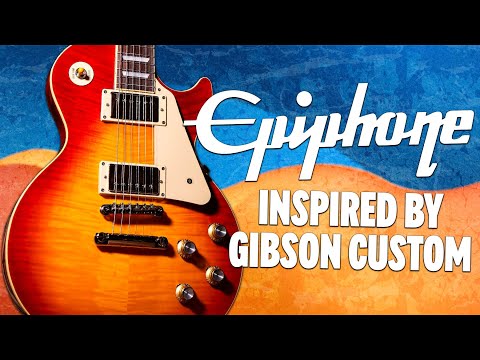 Видео: Распаковываем последние дополнения к линейке Epiphone Inspired By Gibson Custom!