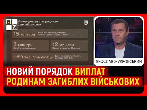 Видео: Новий порядок виплат родинам загиблих військових | Ярослав Жукровський, адвокат