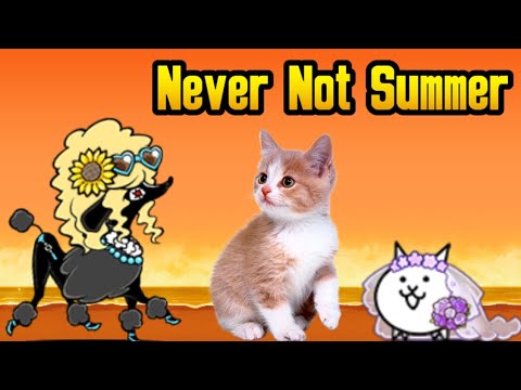 Видео: Never Not Summer | Видео спустя месяц.. | The Battle Cats