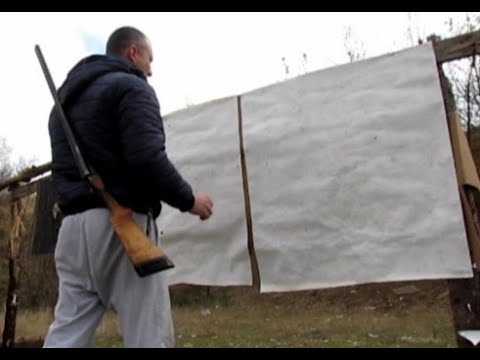 Видео: ДИКИЙ, ДИКИЙ ТЕСТ отстрела патронов с ИЖ 58 12МАЕ по мишеням всякой дичью.....