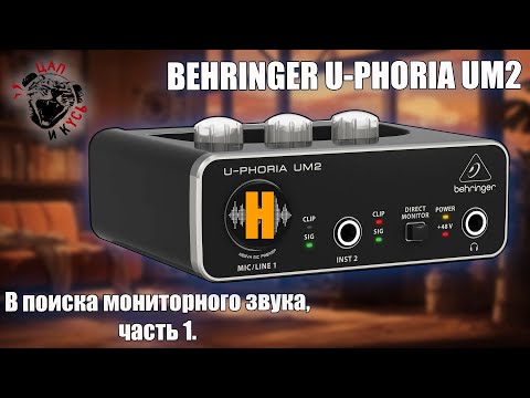 Видео: ЦАП И кУСЬ - 🎙 Behringer UM2 — стоит ли брать самый дешёвый аудиоинтерфейс? + мнение Наумов 2.0