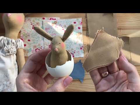 Видео: Полное видео по пошиву пасхального зайки Тильда | Easter Bunny Tilda Full Video