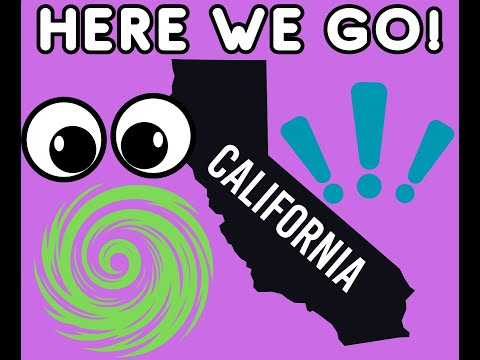 Видео: Погода в Калифорнии: атмосферная река, крупный шторм, поехали!