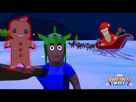 Видео: Сани Санты с Петушками! ОБНОВЛЕНИЕ в Симулятор Крутого Чувака! - Dude Theft Wars: Open World