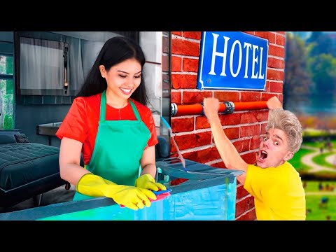 Видео: БЕСПЛАТНО ПРОНИКЛИ В НОМЕР ОТЕЛЯ - ЧЕЛЛЕНДЖ !