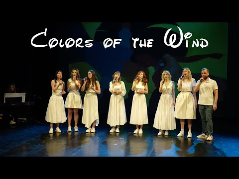 Видео: Хор Ольги Землянской - Colors of the Wind (OST Покахонтас)