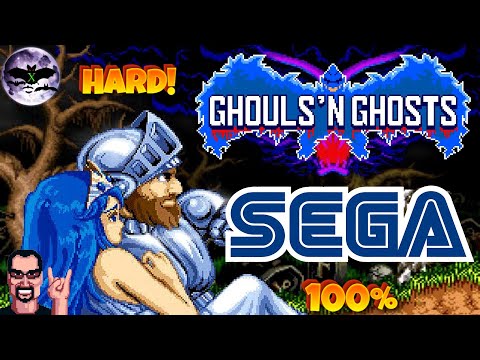 Видео: Ghouls 'n Ghosts прохождение [ Professional ] | Игра (SEGA Genesis, Mega Drive, SMD) Стрим
