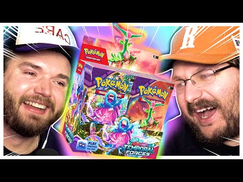 Видео: Открываем коробку Pokemon Temporal Forces вместе с Wildcat!