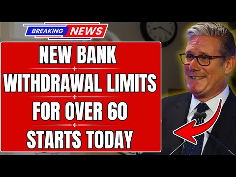 Видео: Новые правила снятия наличных со счетов для пожилых людей в Великобритании вступают в силу сегодн...