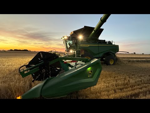 Видео: Первый день сбора урожая ячменя в Австралии — Harvest ‘25, эпизод 1!