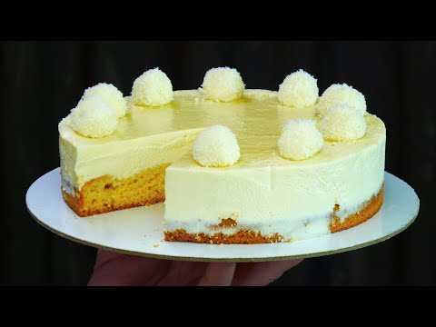 Видео: Быстрый и вкусный торт "Белый трюфель". Пошаговый рецепт.