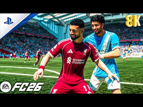 Видео: EA FC 26 — «Ливерпуль» — «Манчестер Сити» | Энфилд — PS5 PRO [4K]
