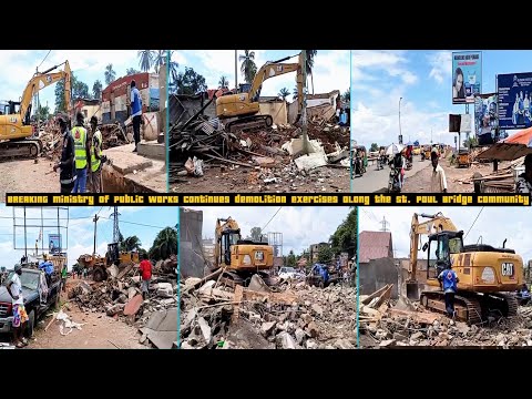 Видео: СРОЧНАЯ НОВОСТЬ Министерство общественных работ продолжает учения по сносу зданий вдоль моста Свя...