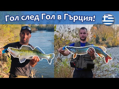 Видео: Зверски щуки, бели риби и костури в Гърция!