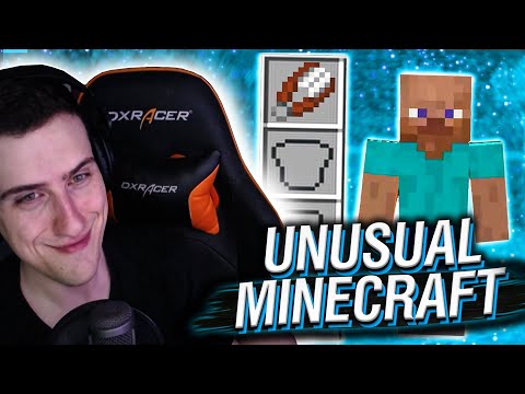 Видео: HELLYEAHPLAY СМОТРИТ UNUSUAL MINECRAFT #3