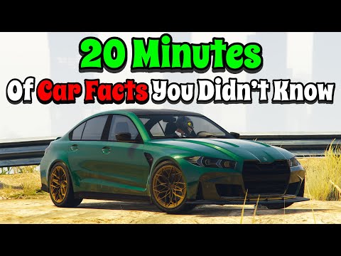 Видео: 20 минут интересных фактов об автомобилях в GTA Online, которые вы не знали