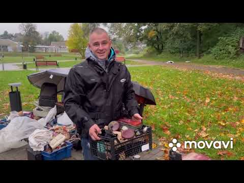 Видео: Могилёв барахолка. Заработок денег на мусоре. Витёк мусорщик продал старинны сомавар