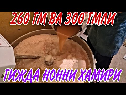 Видео: 260 ГМ 280 ГМ ВА 300 ГМЛИ ГИЖДА НОНЛАРНИ МИШАЛКАДА ЭНГ ЗУР УСУЛИ...(ОХУНОВ ТВ)