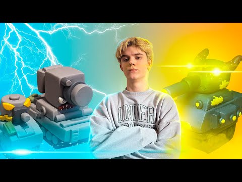 Видео: Я вместо ЛЕВИАФАНА захватил США ✅ Иса лепит новые танки ✅ КВ54 и КВ2