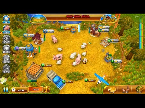 Видео: Farm Frenzy 4 (Confectioner Level 13) only GOLD Веселая ферма 4 (Кондитер Уровень 13) Золото