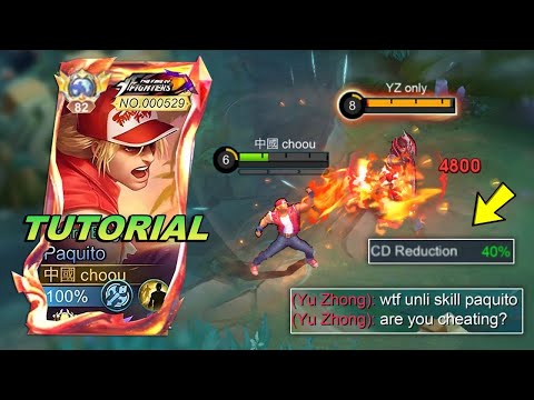 Видео: Сокращение перезарядки на 40%: Пакито — это новая метса 😱 Попробуйте, прежде чем ослабят — MLBB