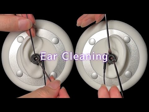 Видео: ASMR Новый Звук Чистки Ушей | LifeLike Earphone Mic (No Talking)