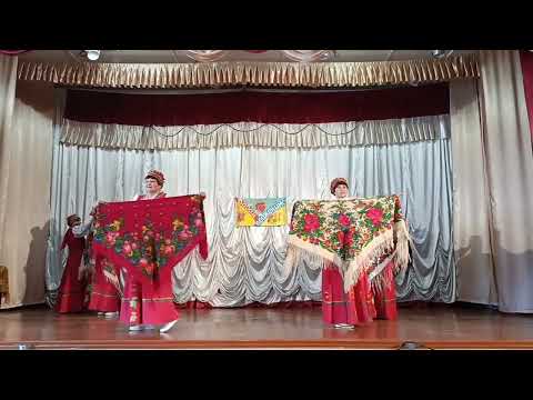 Видео: Танец с платками "Русские узоры"