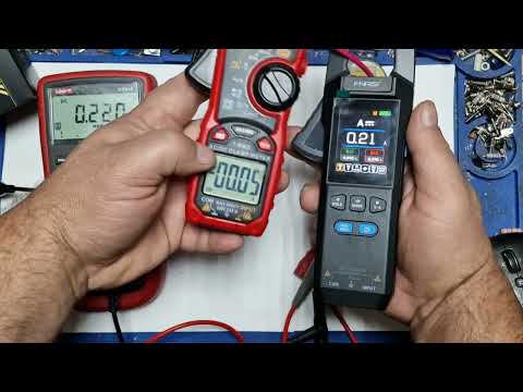 Видео: Прибор нового поколения  FNIRSI DMC-100 клещи постоянного и переменного тока