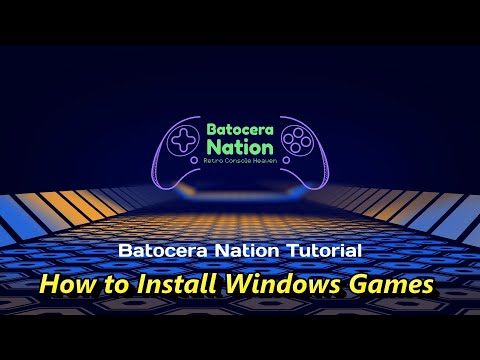 Видео: Как установить игры Windows в Batocera