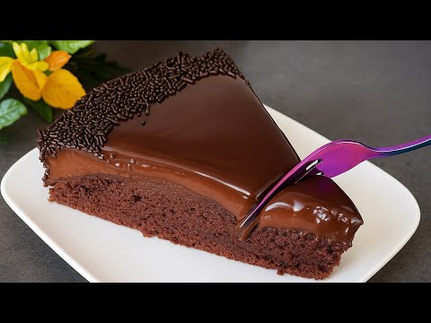 Видео: ТОРТ ИЗ 5 ЛОЖЕК! Лучший шоколадный торт, который я никогда не устаю готовить! вкусный