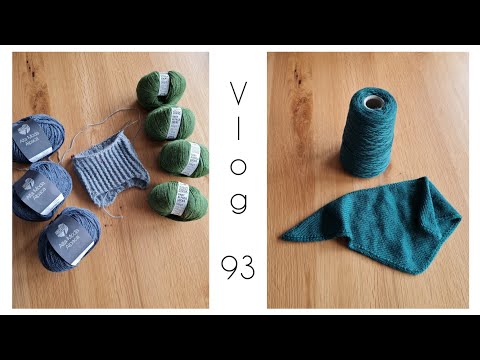 Видео: Vlog 93 Новая пряжа || Начало новых процессов || Неудачи с шапкой