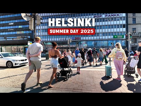 Видео: Прогулка по Хельсинки 2025 | Лето в центре финской столицы