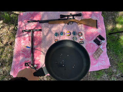 Видео: PR900W Тест на Пробитие Сковородки 5 мм. Diana Stormrider. Snow Peak. Artemis. Strike One B022. PCP