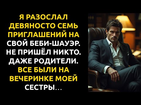 Видео: Я пригласила 97 человек на мой бэби-шауэр. Не пришёл никто, даже мама с папой. Они выбрали сестру