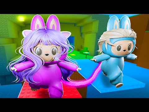 Видео: ОББИ НА ДВОИХ, НО МЫ ЛАБУБУ! Roblox Labubu Morphed