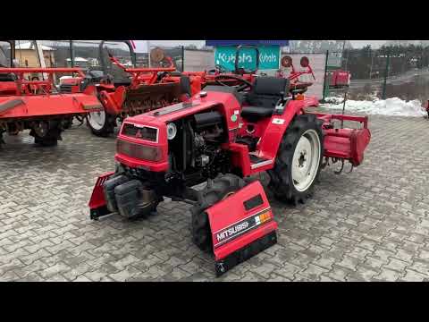 Видео: Огляд японського міні трактора Mitsubishi MT-20 | Totus Traktor