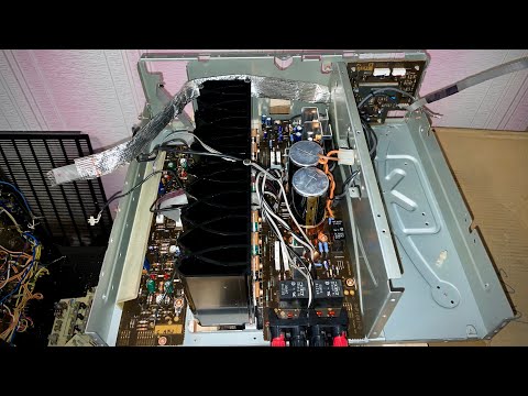 Видео: Pioneer A-702r (серийный номер nj9401725s) Профилактика. Часть 2