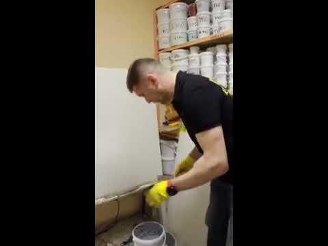 Видео: Часть третья: следующий шаг - нанесение декоративной фасадной штукатурки