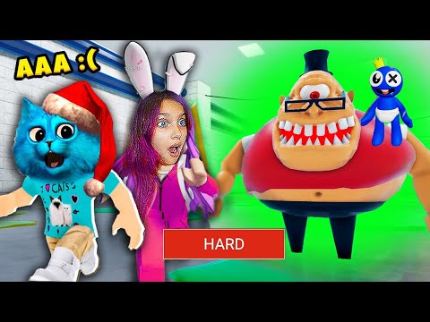 Видео: ПОБЕГ КОТЁНОК ЛАЙК И РАДУЖНЫЕ ДРУЗЬЯ 😨 ЗАСТРЯЛИ В ШКОЛЕ ВОНЮЧКИ ОБНОВЛЕНИЕ ХАРД РОБЛОКС Roblox