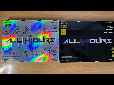 Видео: Распаковка альбома all(h)ours | unboxing album all(h)ours