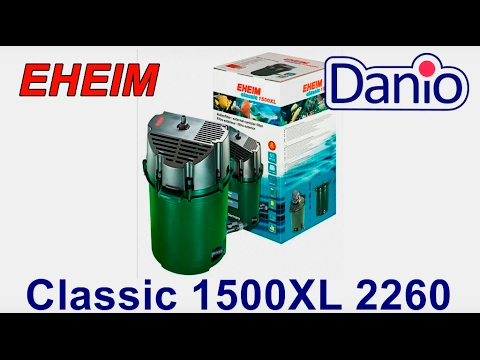 Видео: Внешний фильтр Eheim Classic 1500XL 2260, видео обзор