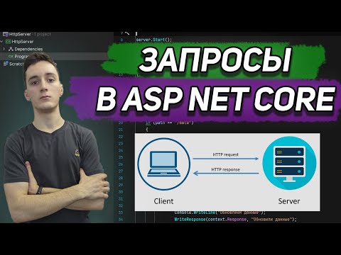 Видео: Запросы, контроллеры, эндпоинты в ASP.NET Core | Клиент серверное взаимодействие по HTTP