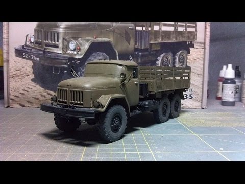 Видео: Зил-131 (ICM) Часть 4