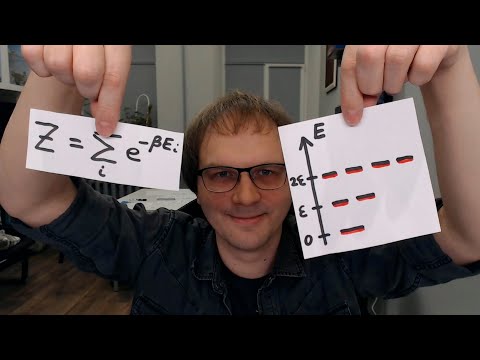 Видео: Статистическая сумма || Лекция №2 || Статистическая термодинамика