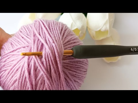 Видео: Великолепно 🎉Такого элегантного вязания крючком я еще не видела!!!Схема вязания крючком